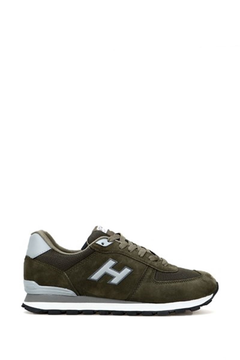 Scarpe sportive da uomo in vera pelle Hammer Jack - Cachi #368511