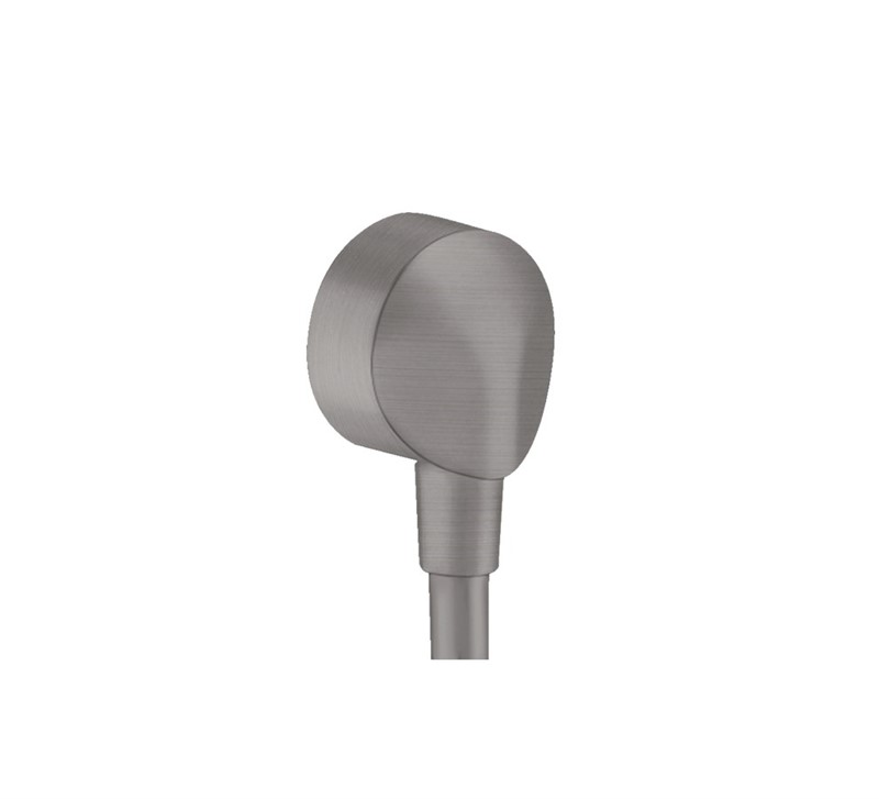 Hansgrohe FixFit Hand Shower Outlet Elbow - Matte Black #343885