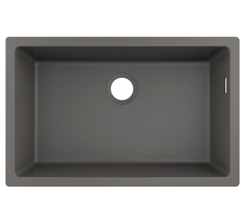 Lavello da cucina Hansgrohe con set sifone - grigio scuro #343900