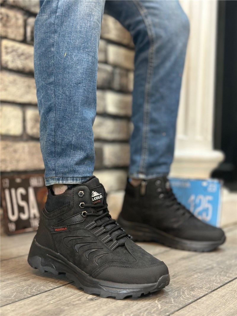Men's Hiking Boots BA0322 - Black #411033