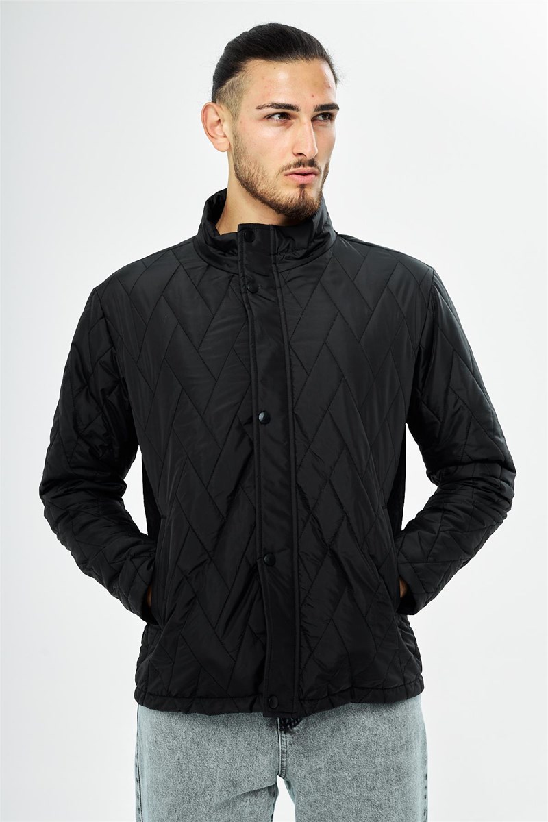 Giacca impermeabile da uomo GDKM-200 - Nera #409222