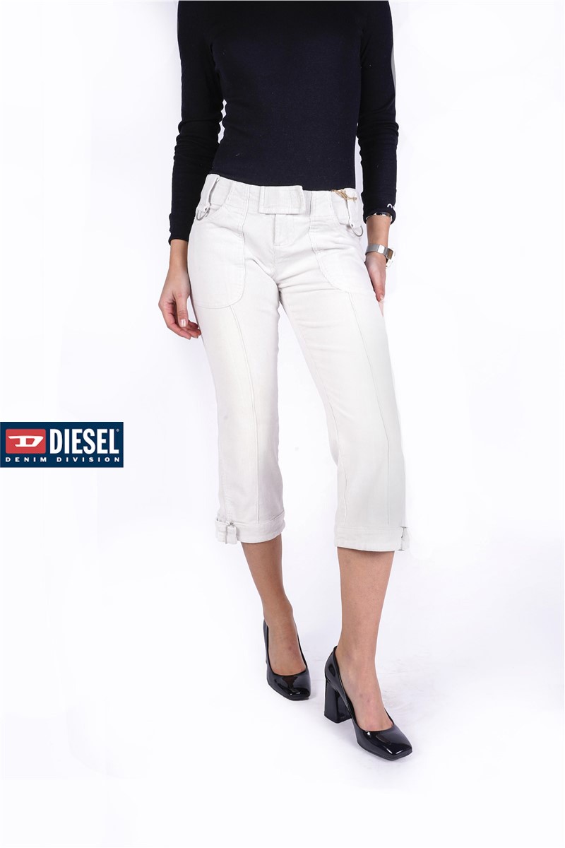 Diesel Women's Trousers - White #TFJ4736F