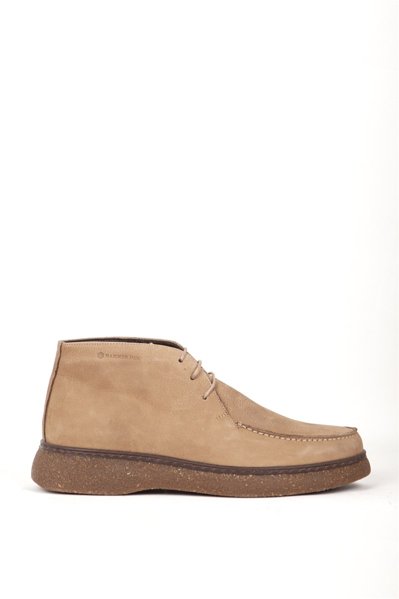 HAMMER JACK Stivali in nabuk naturale da uomo 808 8223M - Beige #410464