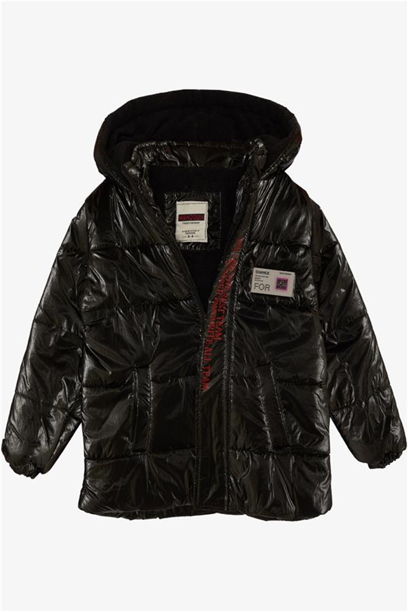 Children's Hooded Jacket for Boys - Black #412036