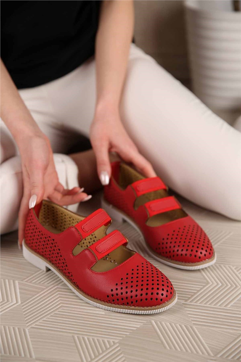 Ženske svakodnijevne cipele - crvena 300944