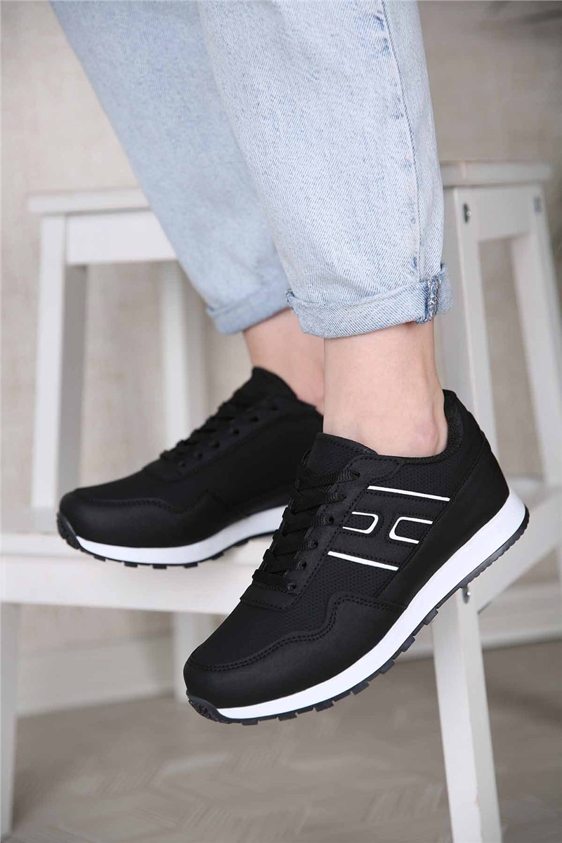 Ženske sportske cipele - Crno-bijele #311152