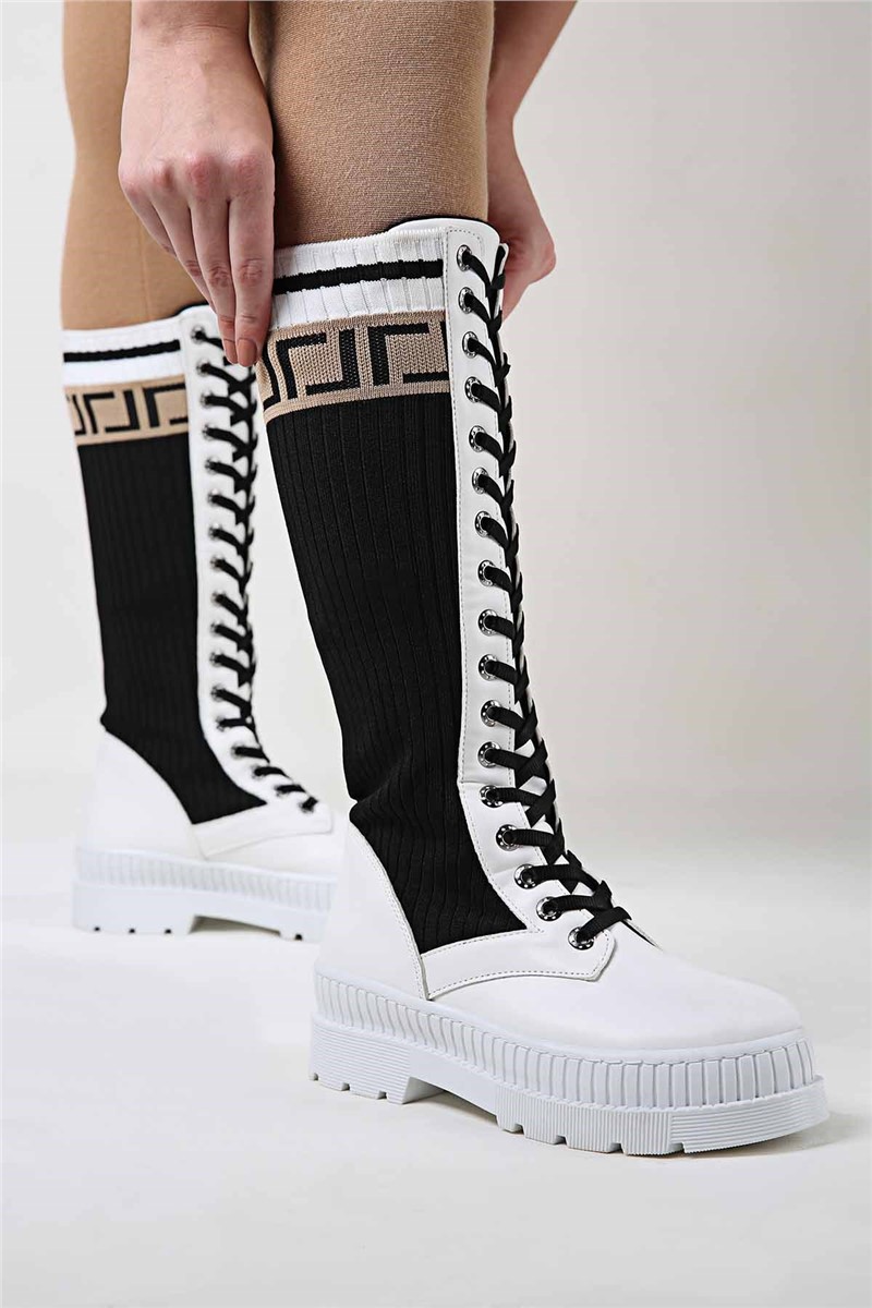 Botas Femininas - Brancas #319884