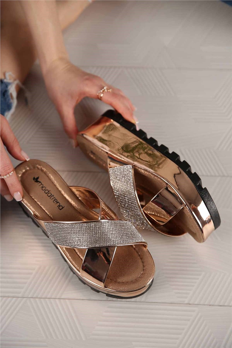 Modatrend Women's Sandals - Gold #299536