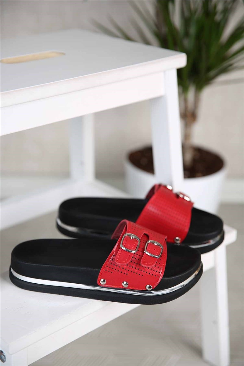 Modatrend Women's Sandals - Red #306145