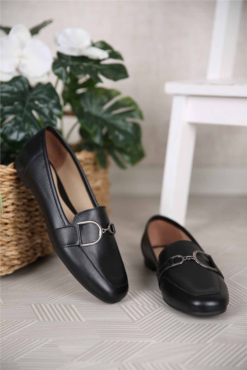 Women's Loafers - Black #311386