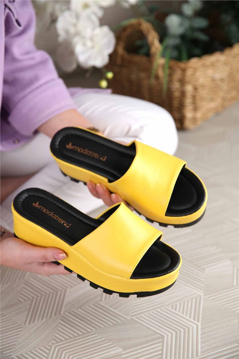 Modatrend Women's Sandals - Yellow #304268
