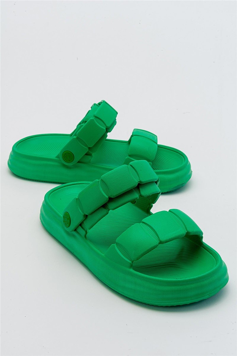Ženske sandale - Zelene #381730