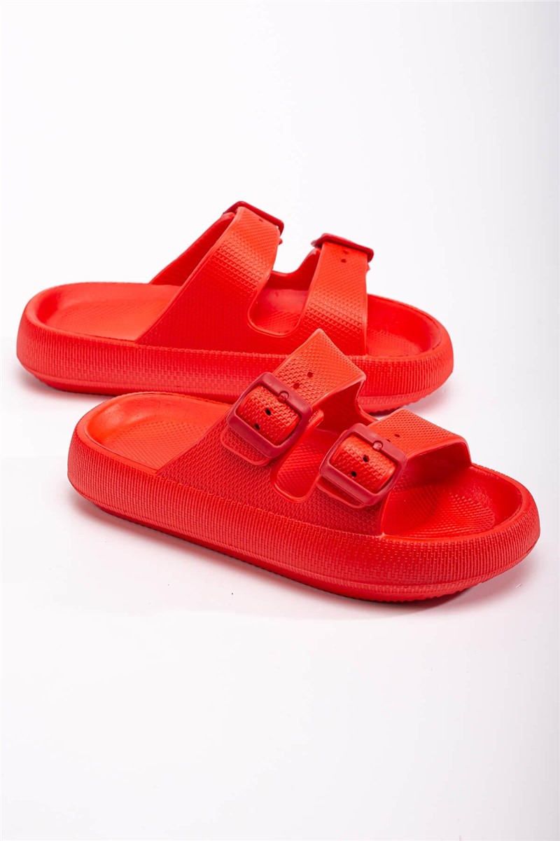 Women's Slippers - Red #370885