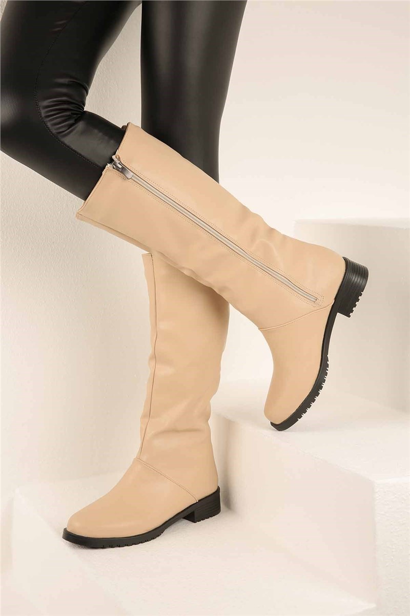 Women's boots - Beige #321680