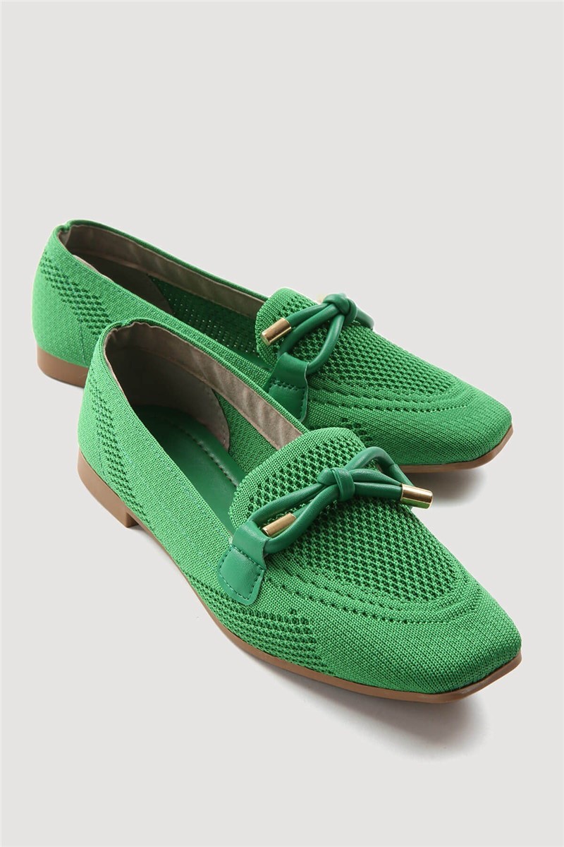 Women's leotard shoes - Green #331083