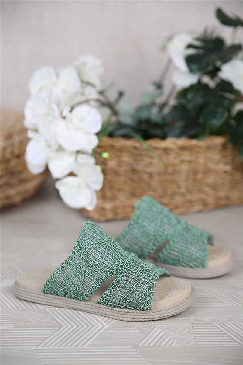 Chinelos femininos - Menta 306724