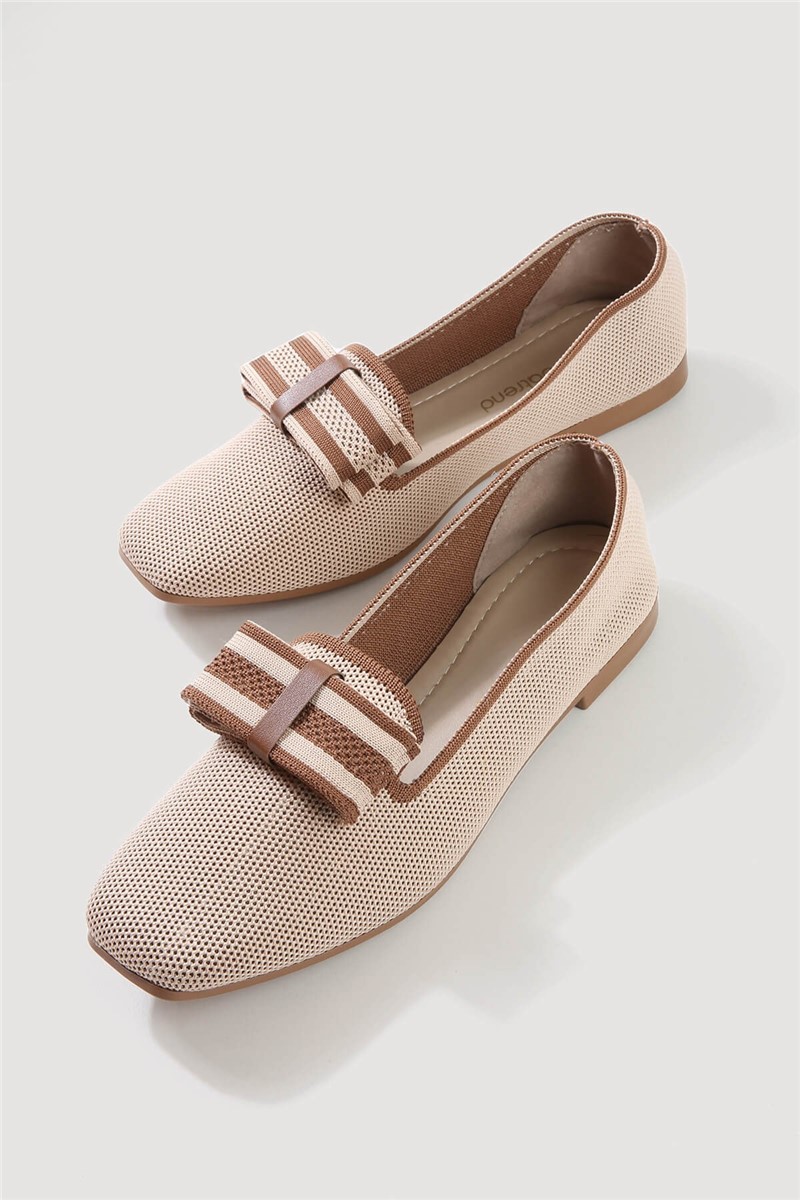 Freizeitschuhe für Damen – Beige #332061