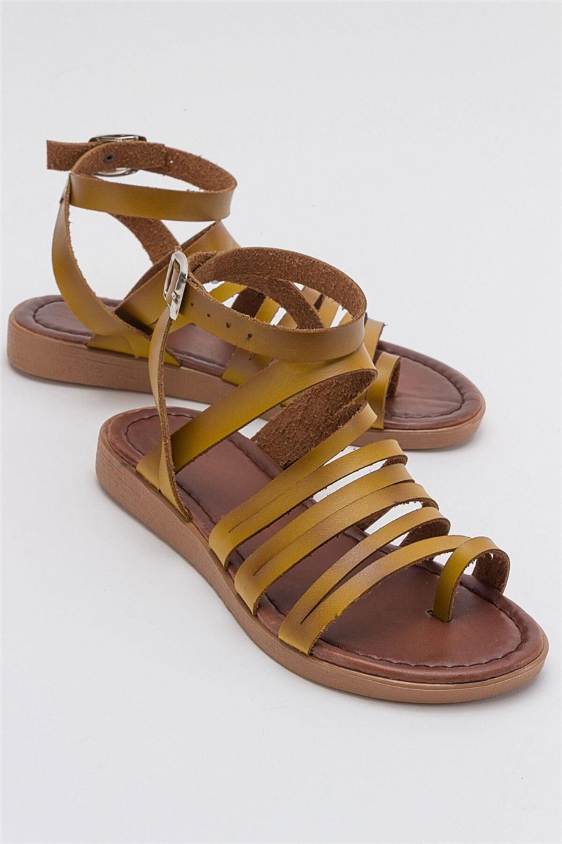 Women's Casual Sandals - Yellow #382888