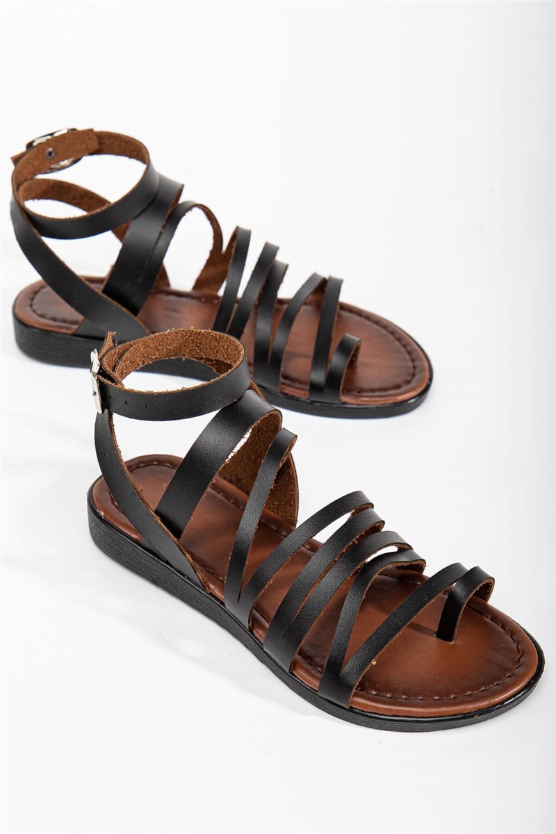 Ženske svakodnijevne sandale - crne #366127