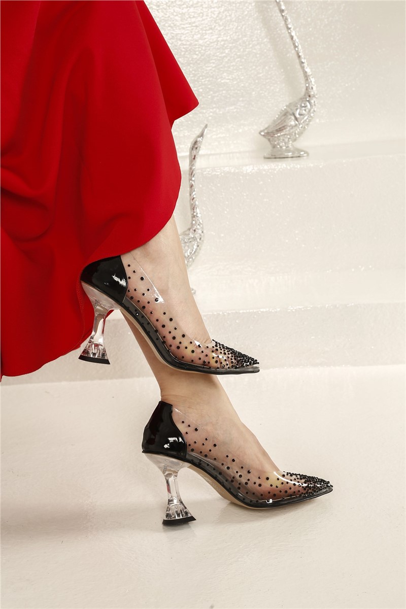 Sapatos Elegantes Femininos - Preto #327480