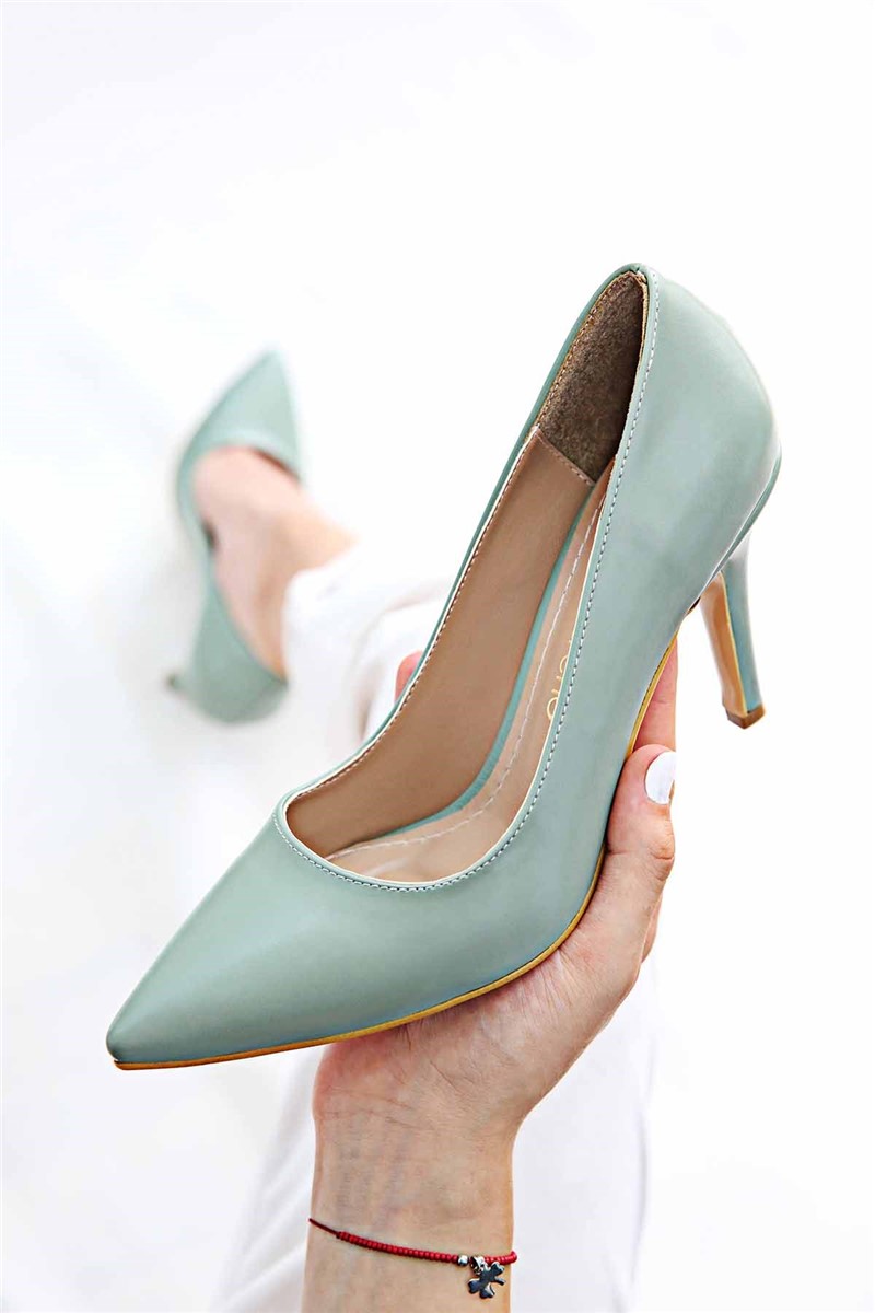 Modatrend Women's Heels - Sage Green #316708
