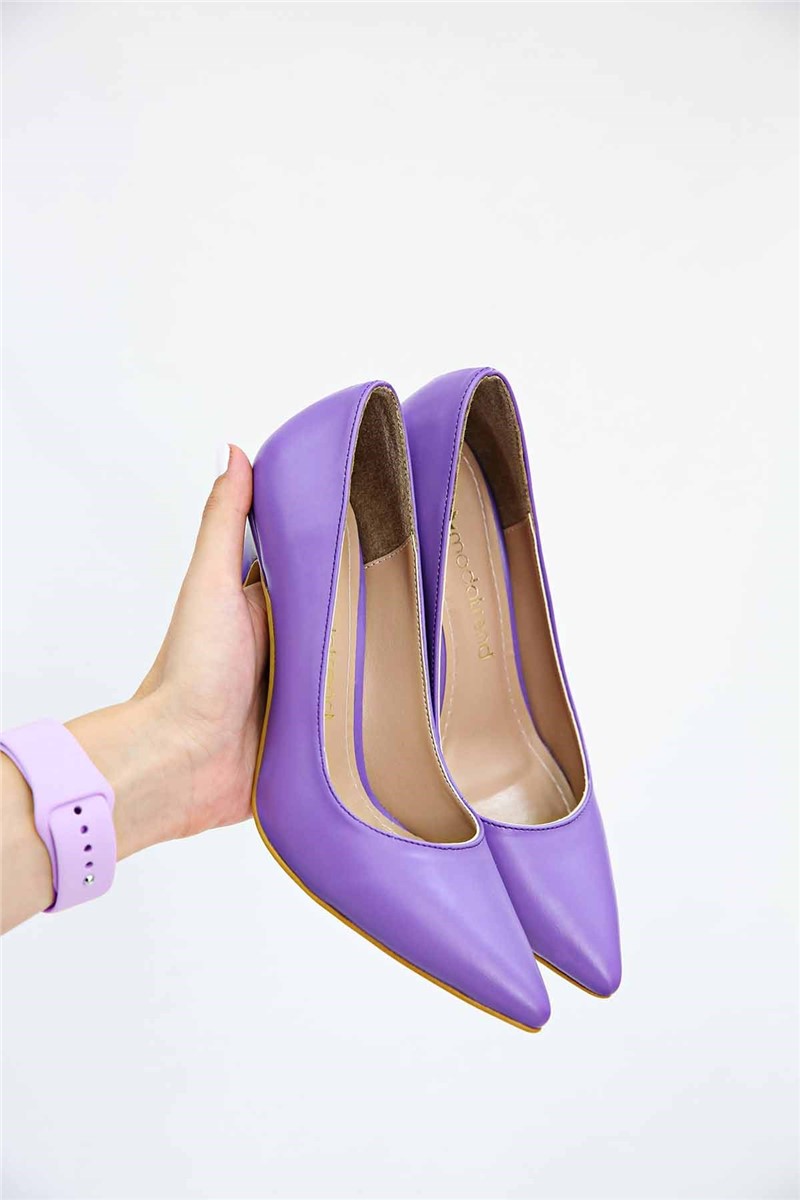 Modatrend Women's Heels - Purple #316704