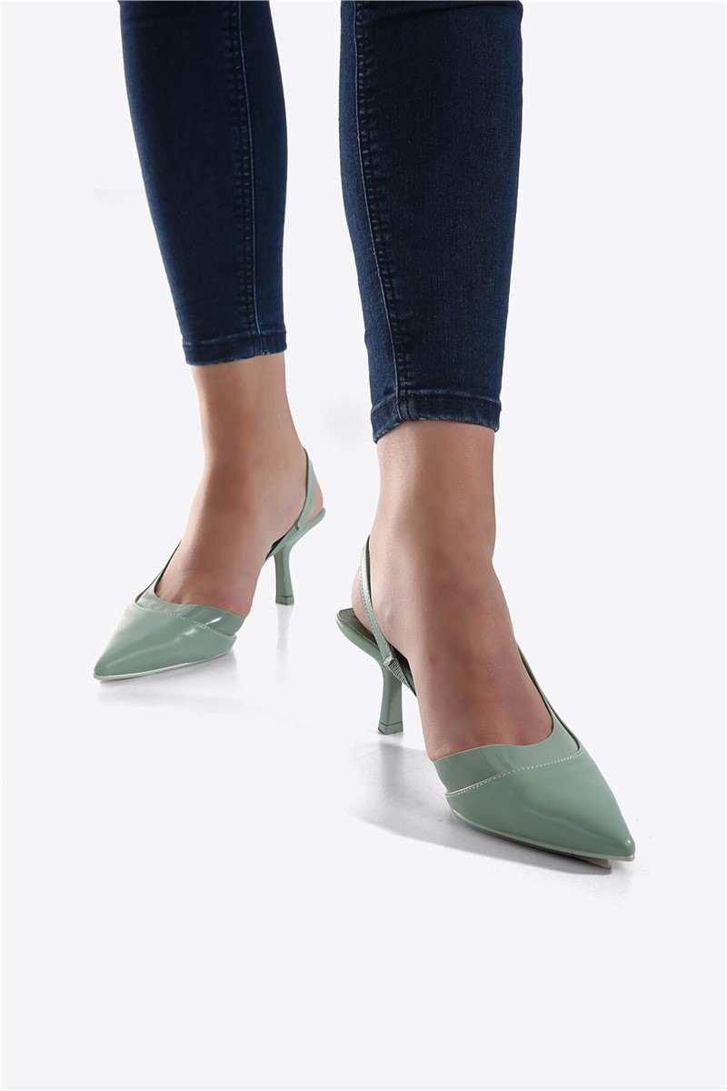Ženske cipele na petu - Mint #333796