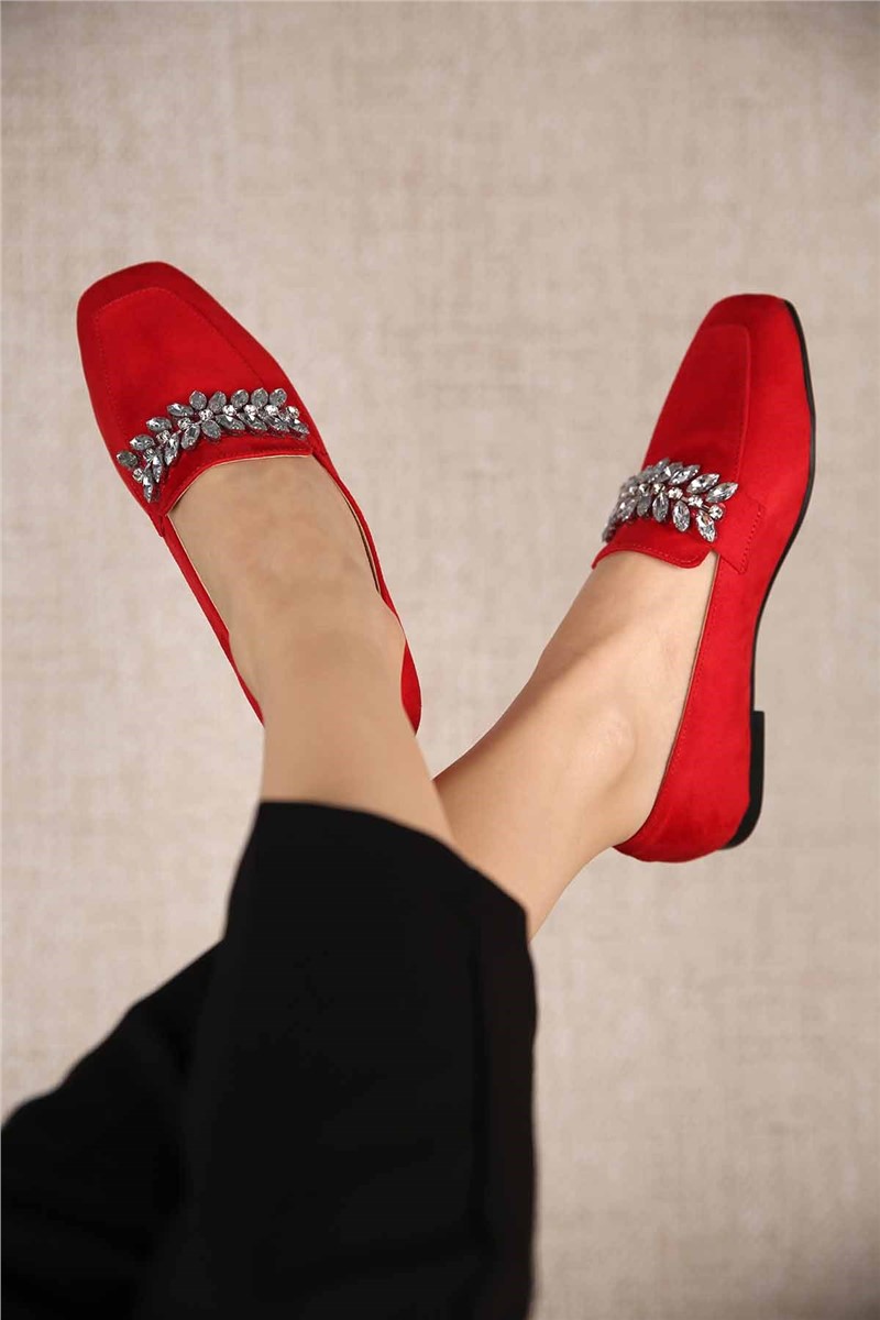 Women's Shoes - Red #302311