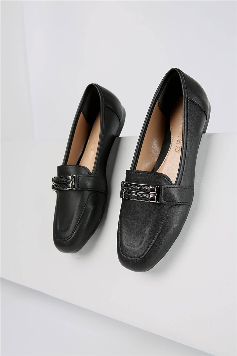 Дамски ежедневни обувки - Черни #328563