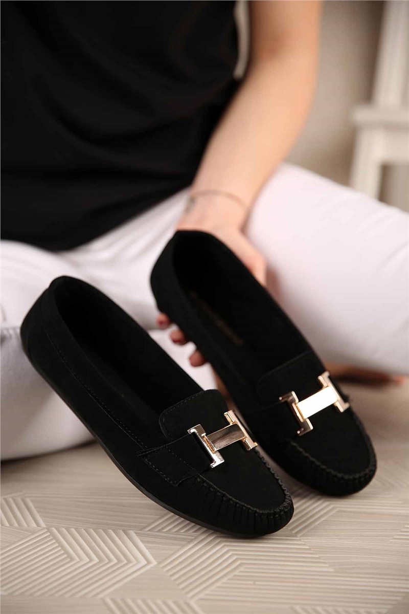 Mocassins Femininos - Pretos #301066