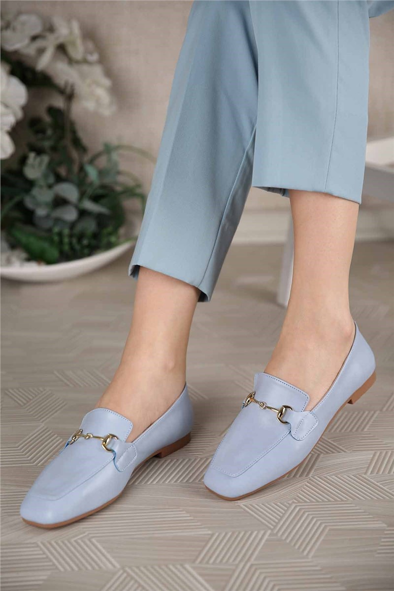 Mocassins Femininos - Azul 302302