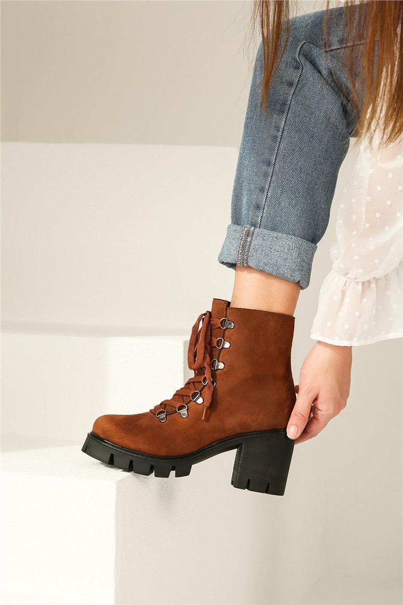 Women's suede boots - Taba #320321