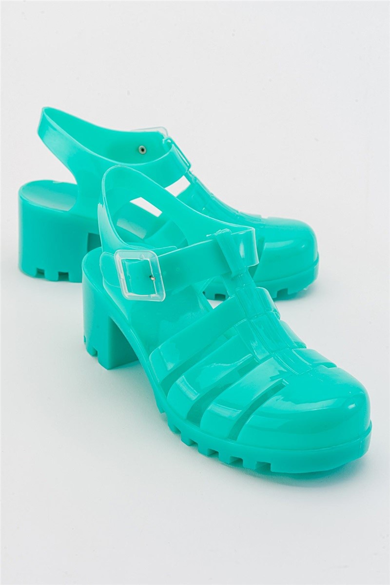 Women's Beach Sandals - Turquoise #381825