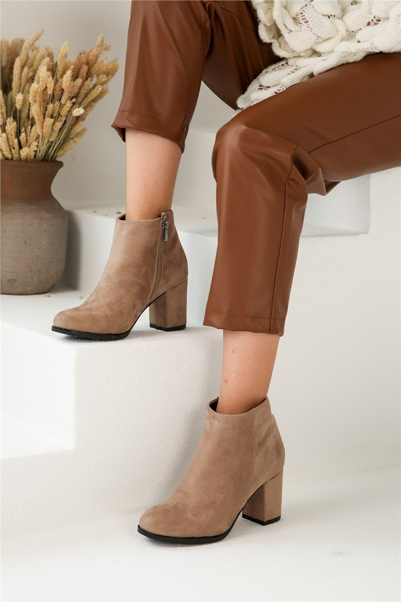 Damen Stiefel Wildleder - Vizon  #320330