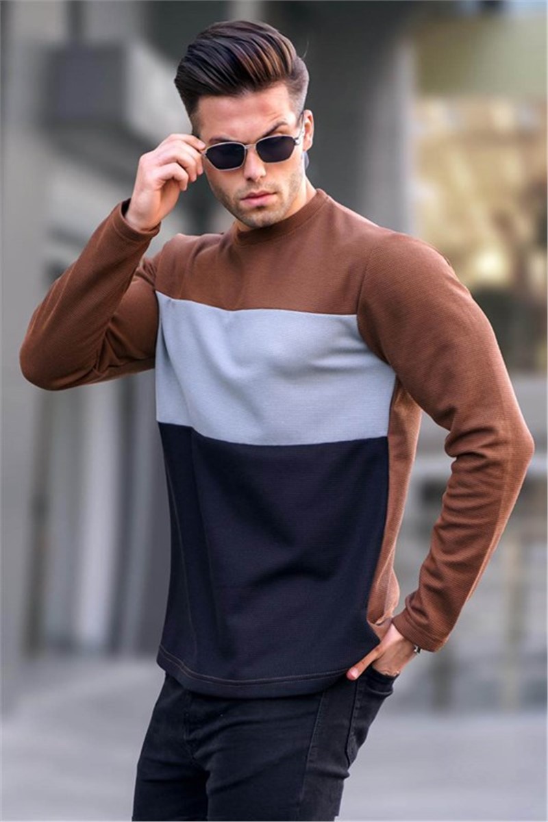 Men's Sweatshirt 6015 - Brown #361370