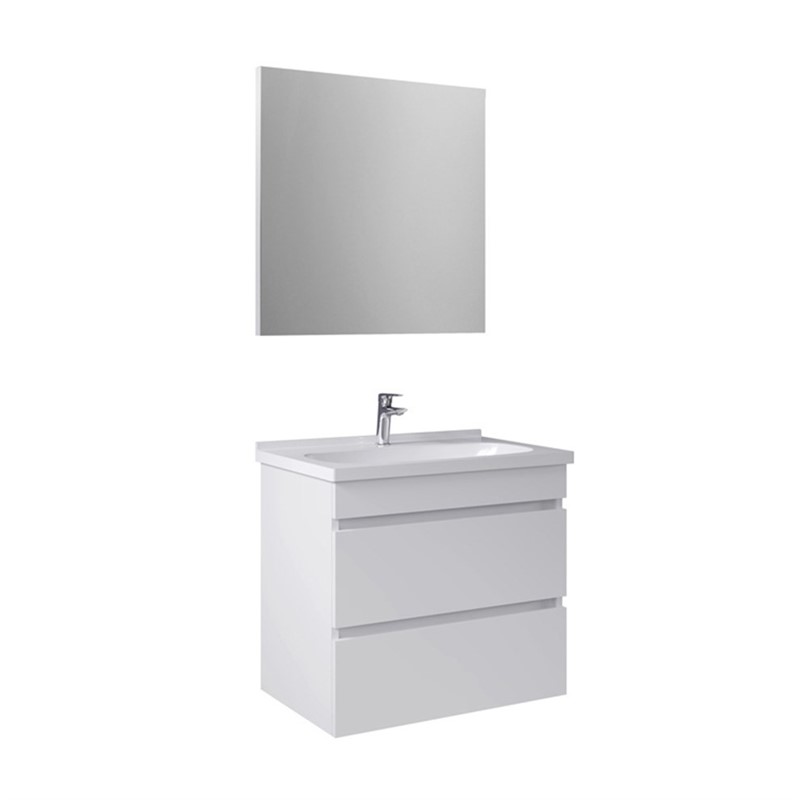 Kale Krea Bathroom Set 65 cm - White #343572