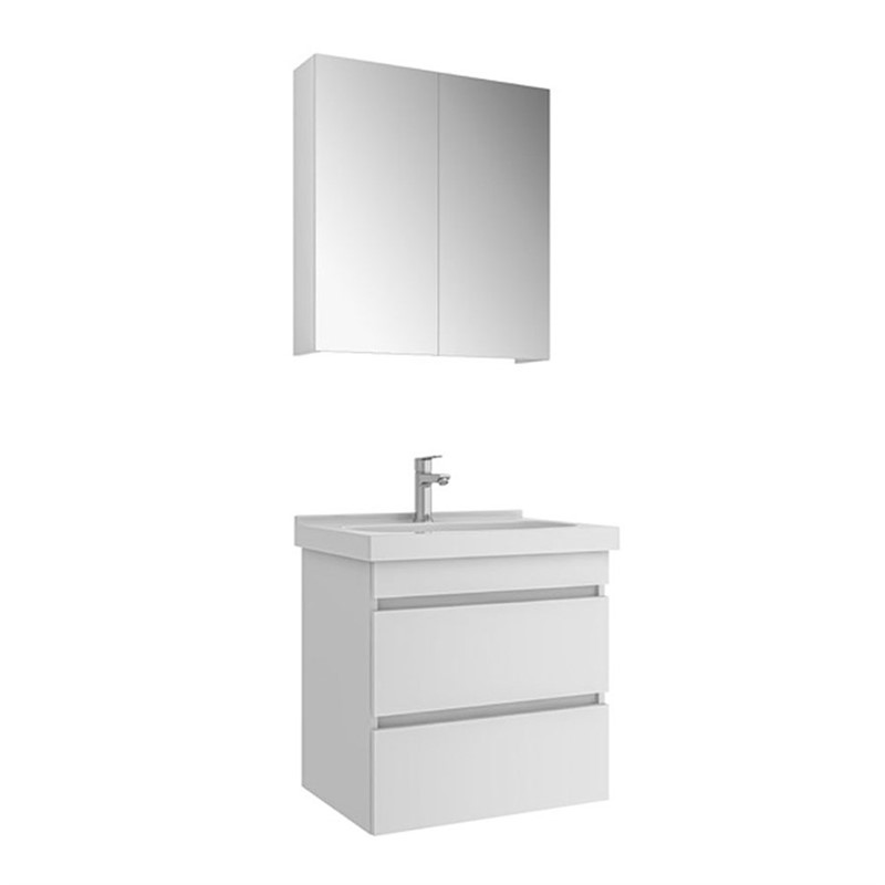 Kale Krea Bathroom set 65 cm - White #343590