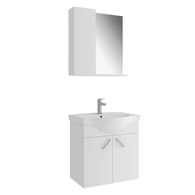 Kale Milena Bathroom Set 65 cm - White #349853