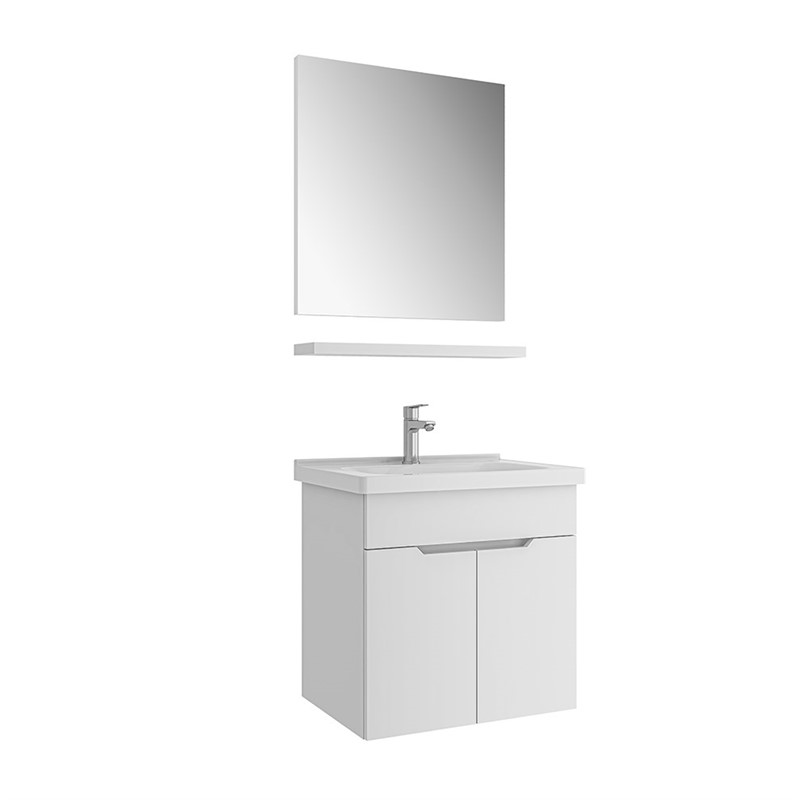 Kale Stora Bathroom set 80 cm - White #335478