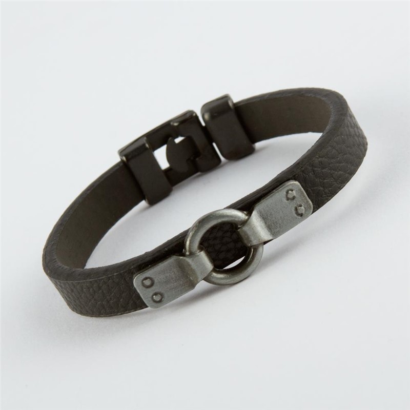 Leather bracelet - Black #279440