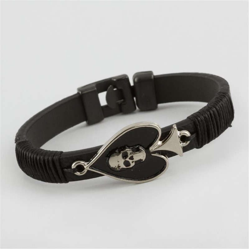 Leather bracelet - Black #279482