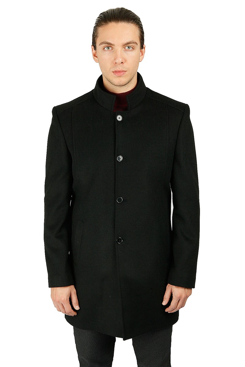 Centone Men's Coat - Black #271752