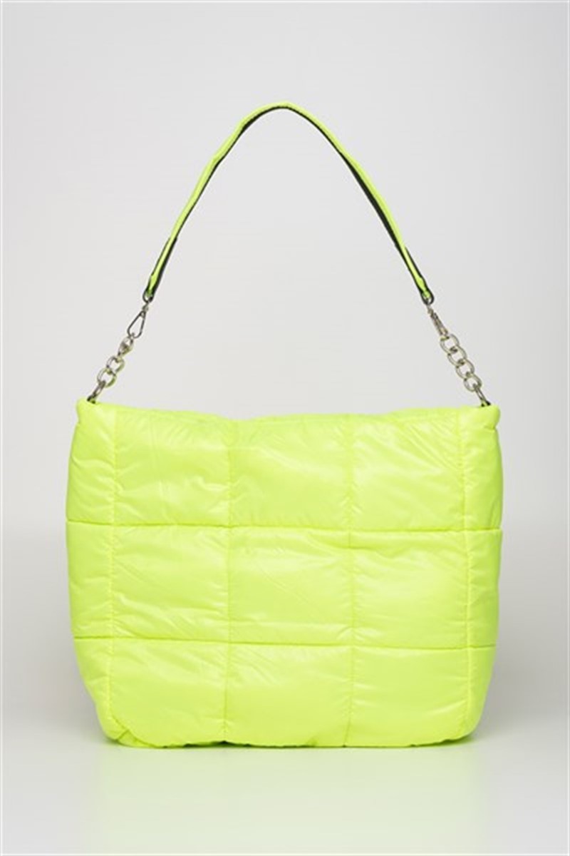 Women's Shoulder Bag - Neon Yellow #363980