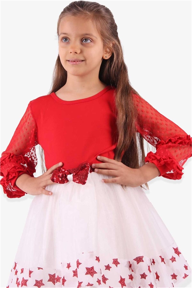 Dječja bluza za djevojčice - Crvena #378556