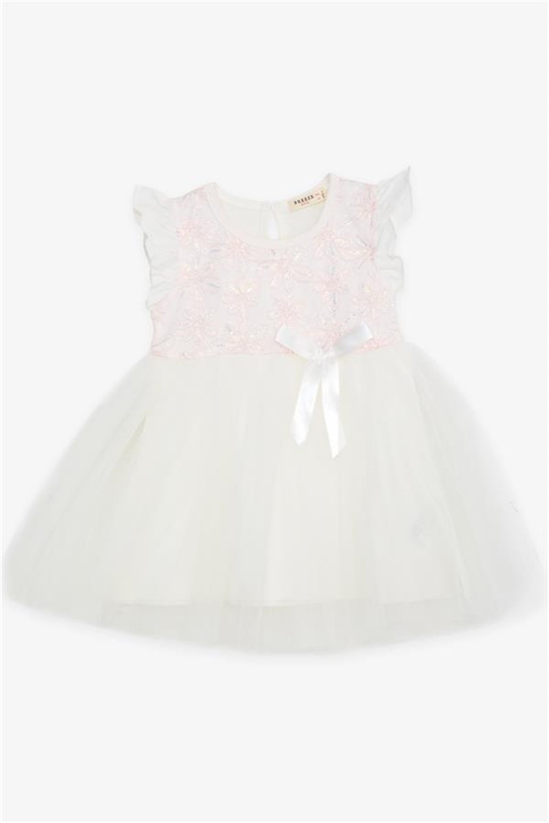 Children's formal dress - White #381165