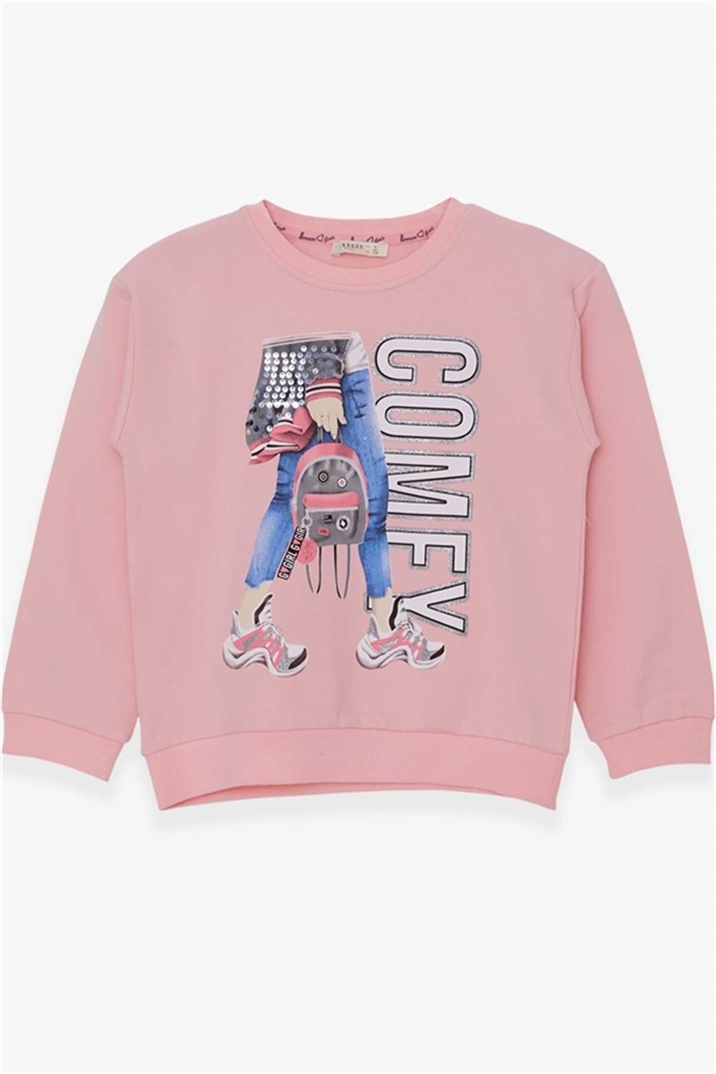 Children's sweatshirt for girls - Powder #379803