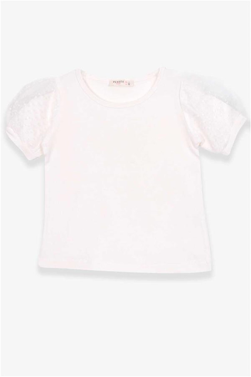 Dječja majica za djevojčice - Ecru #379248