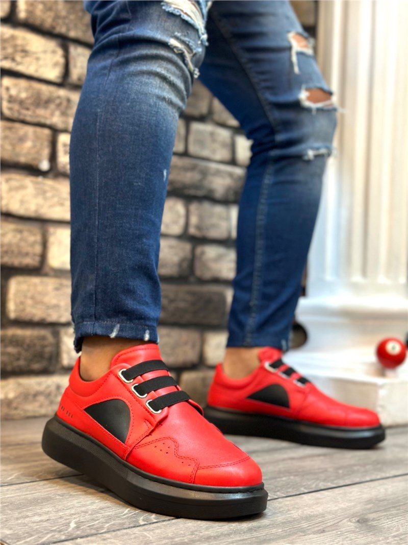 Men's Casual Shoes BA0302 - Red #401988