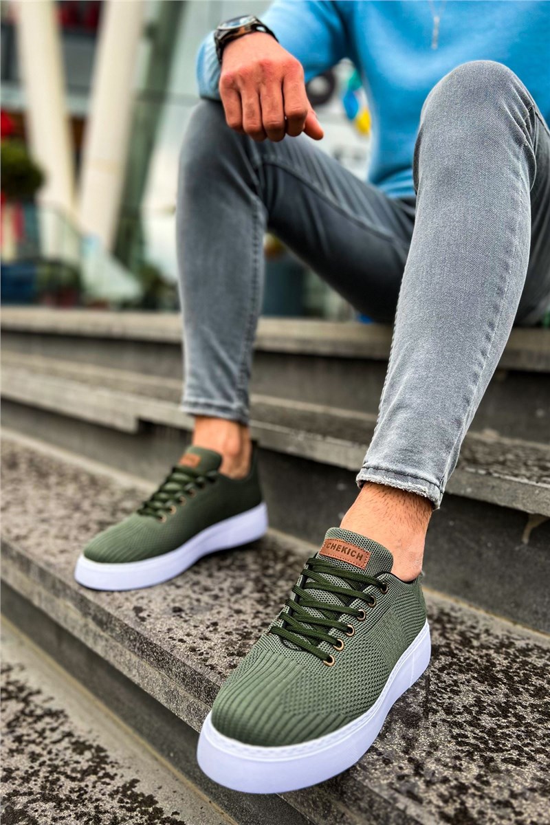 Men's Sports Shoes CH413 - Khaki #402020