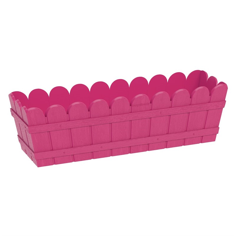 Lider Rectangular pot 55 cm - Pink